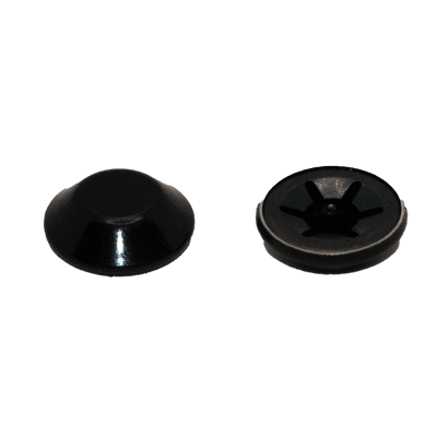 Large Black Hub Caps (1/2) (2)