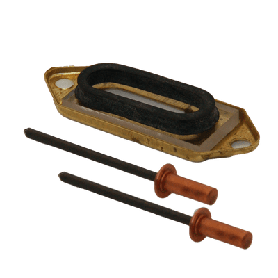 Sight Glass Assembly With Glass, Gasket, Cover & Rivets